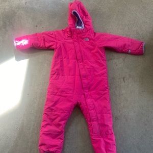 North face snow suit